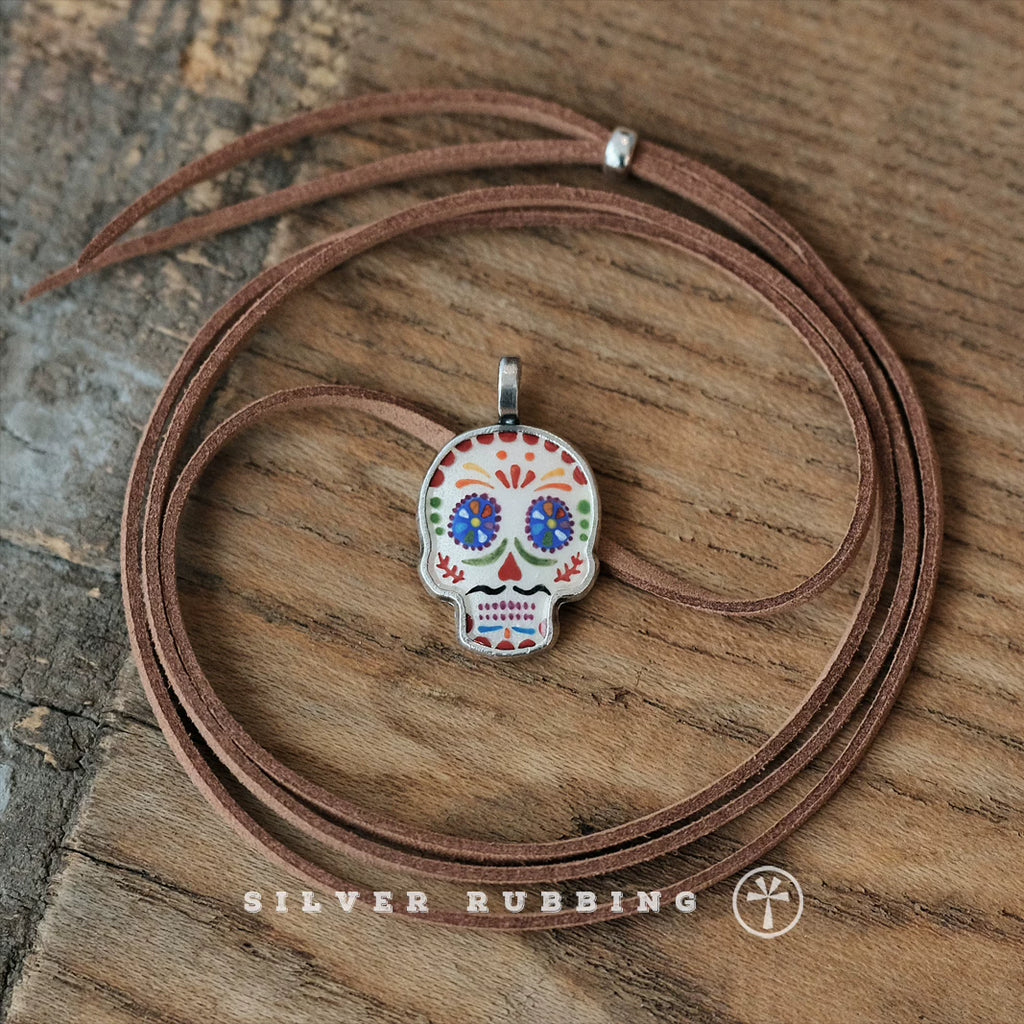 Original Handmade Enamel Pendant Necklace 925 Sterling Silver Unique Niche Handcrafted Jewelry Independent Design Pure Silver Enamel Pendant Necklace For Women Daily Wear Or Holiday Gift