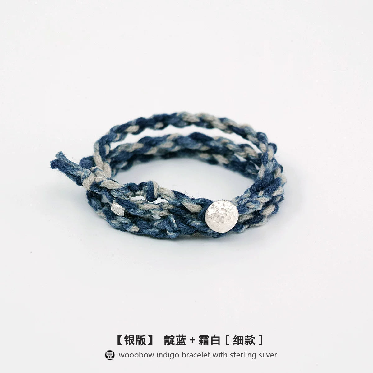 Hand Woven Three Loop One Size Fits All Hemp Cotton Cord Bracelet With Brass And Pure Silver Accents Unisex Couple Wristband For Daily Wear Matching Anniversary Dating Gift