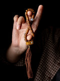 Original Tibetan Style Small Gadu Wrist Mala Vintage Old Yak Bone Meditation Prayer Beads Bracelet Tibetan Buddhist Spiritual Bone Handheld Mala