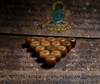 108 Count Natural Old Material Tibetan Yak Bone Prayer Mala Mens Bracelet Handcrafted Tibetan Yak Bone Beaded Rosary Wristband