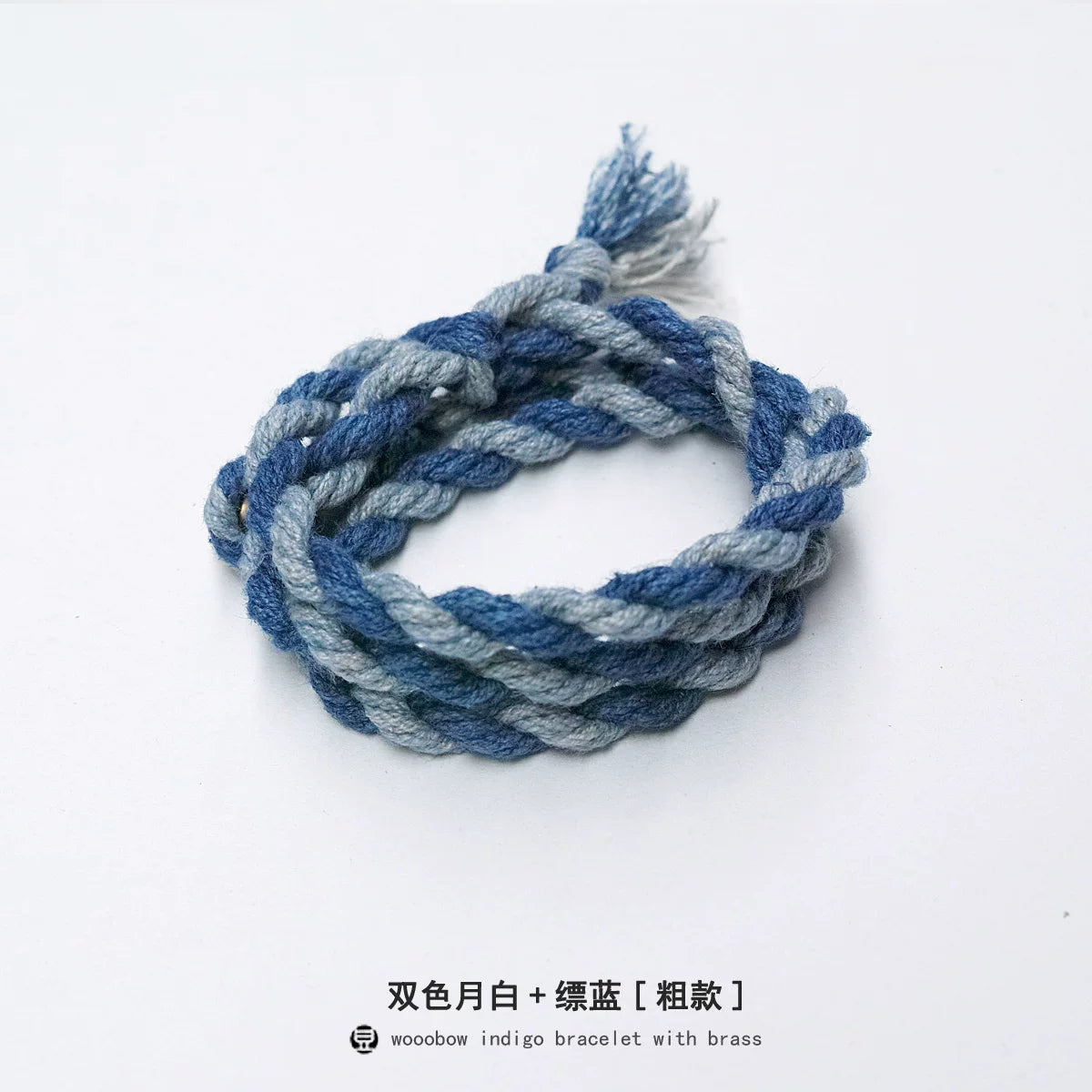 Hand Woven Three Loop One Size Fits All Hemp Cotton Cord Bracelet With Brass And Pure Silver Accents Unisex Couple Wristband For Daily Wear Matching Anniversary Dating Gift