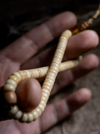 Natural Aged Bodhi Root Bracelet Single Loop Wristband Small Size Handheld Bodhi Bracelet Natural Aged Bodhi Hand Chain For Daily Wear Meditation Jewelry