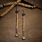 Original Tibetan Style 108 Beads Natural Star-Moon Bodhi Seed Prayer Beads Mala Bracelet Necklace For Both Men And Women Handmade