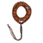 108 Beads Vintage Old Material Tibetan Natural Yak Bone Mala Prayer Beads Bracelet Men Traditional Tibetan Style Yak Bone Dzi Bead Hand String