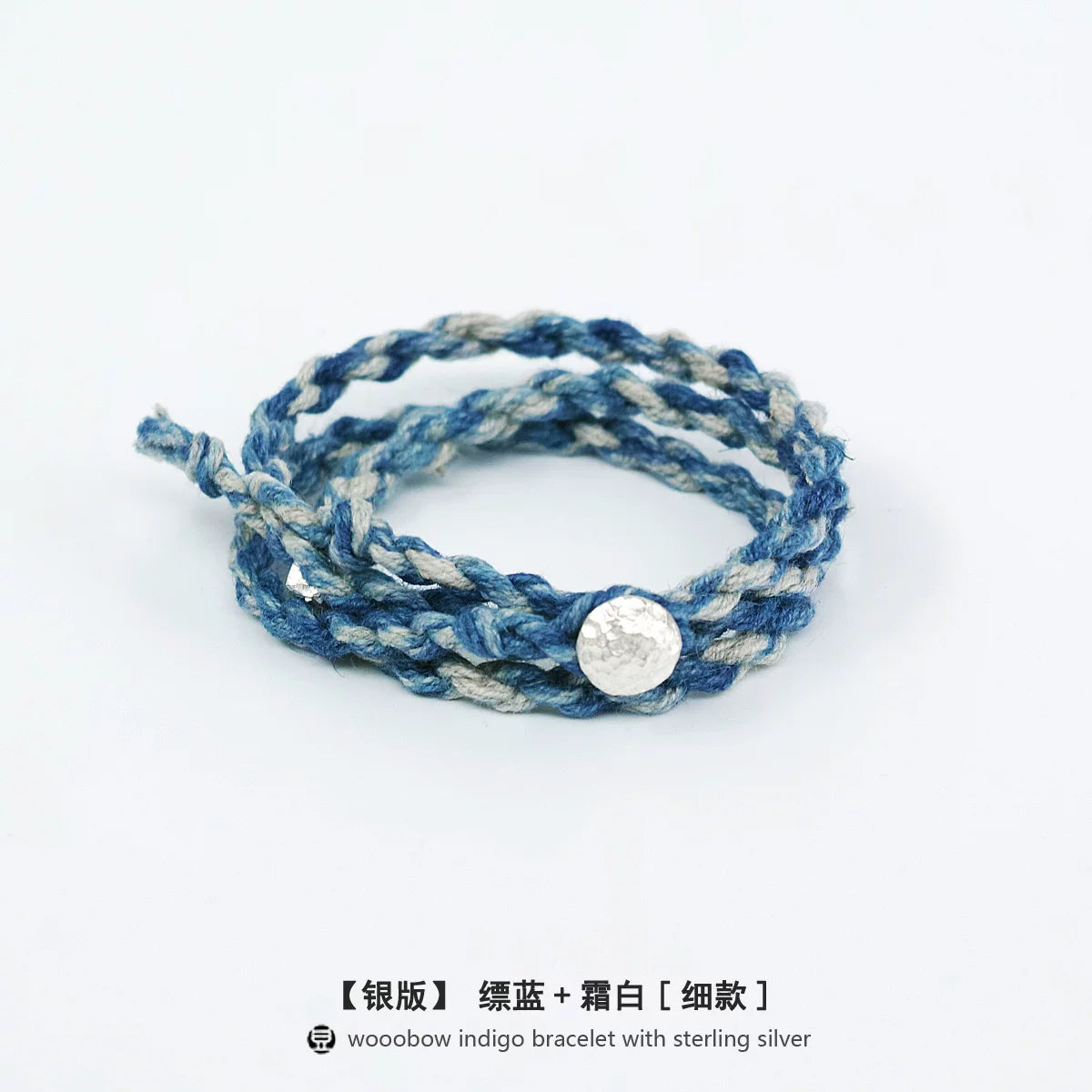 Hand Woven Three Loop One Size Fits All Hemp Cotton Cord Bracelet With Brass And Pure Silver Accents Unisex Couple Wristband For Daily Wear Matching Anniversary Dating Gift