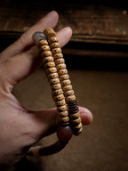 Original Tibetan Style 108 Beads Natural Star-Moon Bodhi Mala Prayer Beads Bracelet Necklace Unisex Hand String For Meditation Jewelry