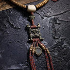Original Tibetan Style 108 Beads Natural Star-Moon Bodhi Seed Mala Prayer Beads Bracelet For Men Women Bracelet Sutra Buckle Necklace Rosary Handmade