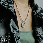 Handmade 99 Pure Sterling Silver Enamel Silver Coin Charm Necklace Original Independent Design Fine Silver Jewelry From Trusted Jewelry Store