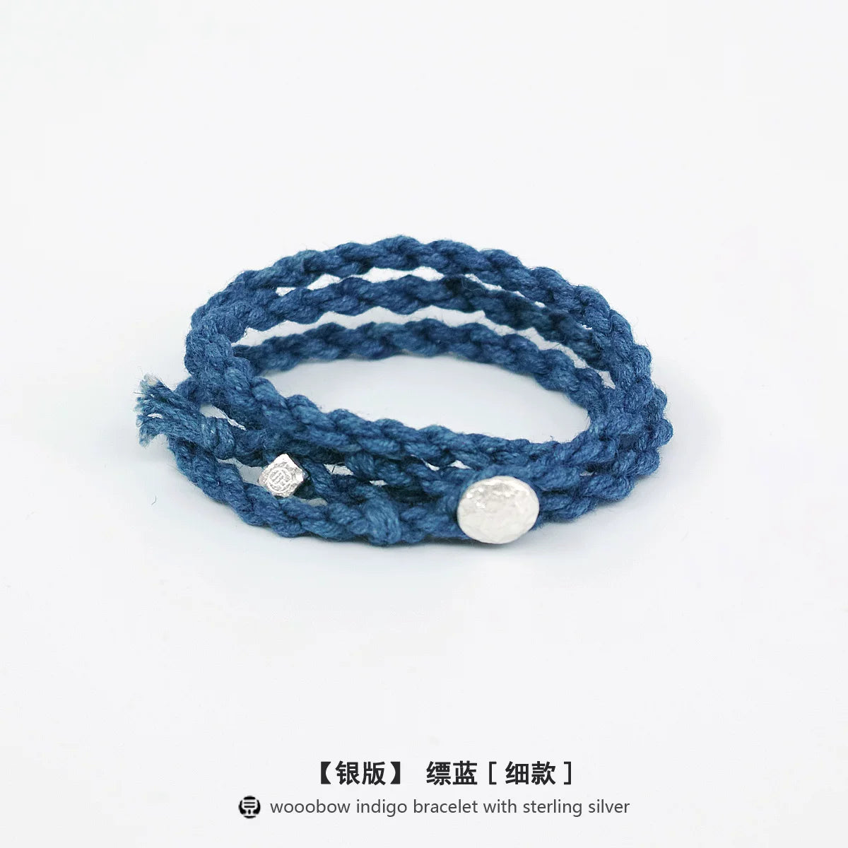 Hand Woven Three Loop One Size Fits All Hemp Cotton Cord Bracelet With Brass And Pure Silver Accents Unisex Couple Wristband For Daily Wear Matching Anniversary Dating Gift