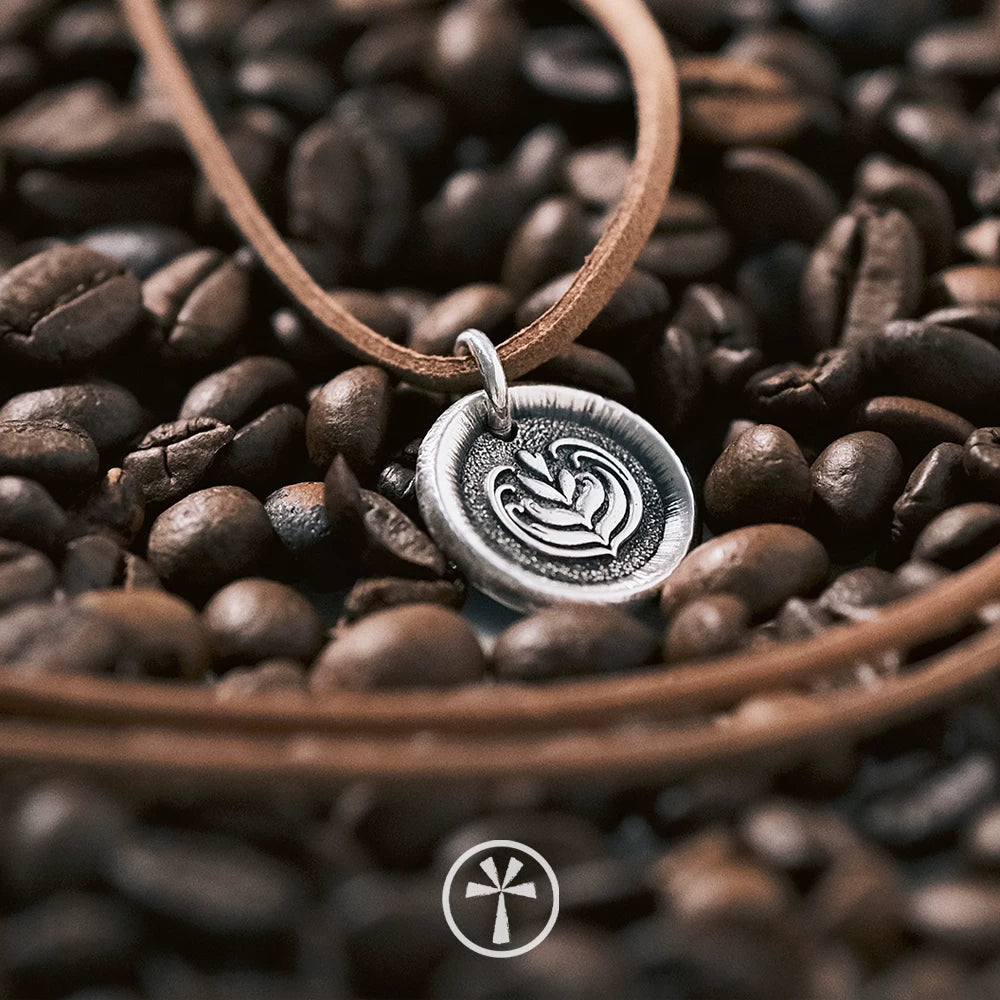 Handmade Independent Original Design Vintage Artistic Sterling Silver Charm Necklace Pure Silver Pendant Fine Silver Jewelry For Jewelry Store