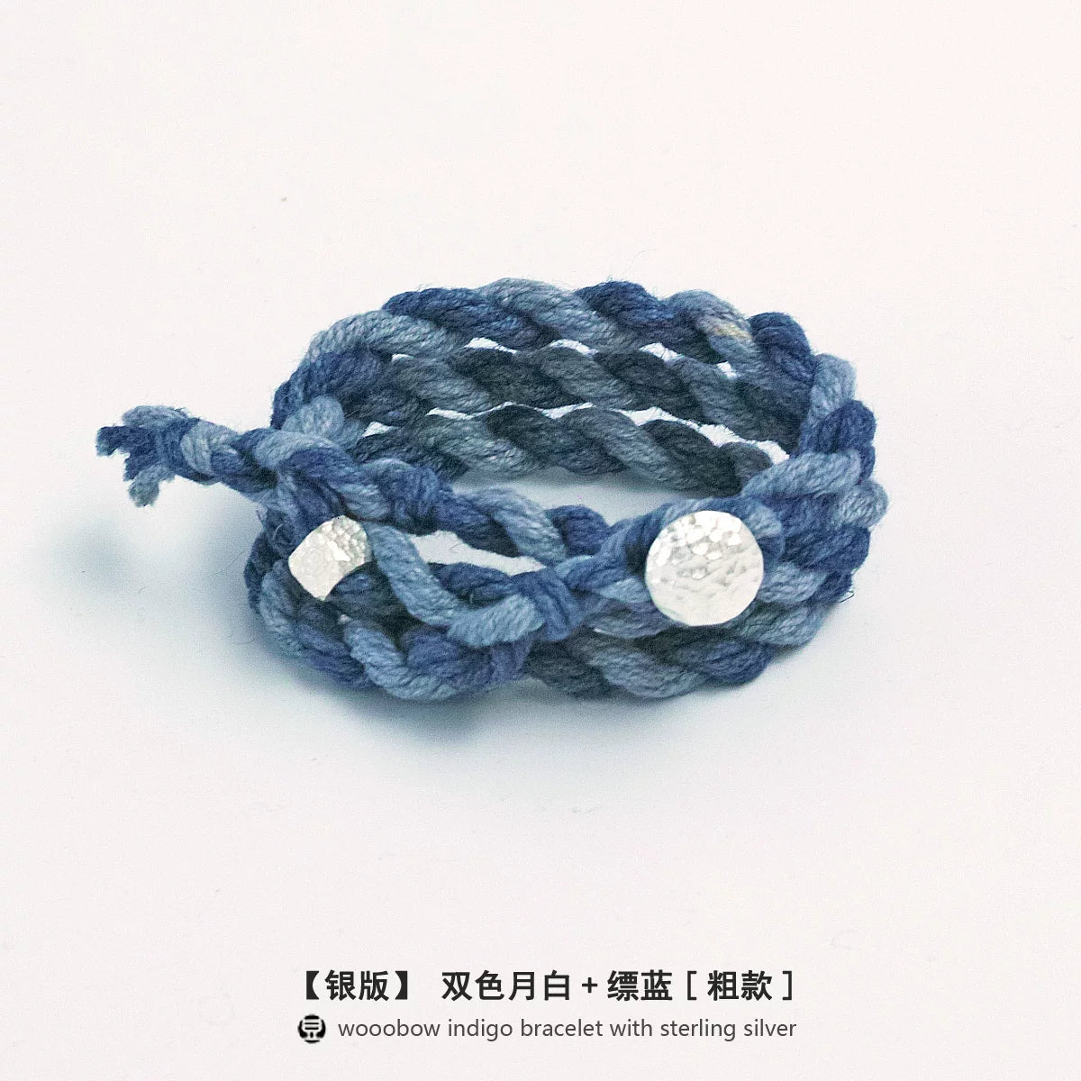 Hand Woven Three Loop One Size Fits All Hemp Cotton Cord Bracelet With Brass And Pure Silver Accents Unisex Couple Wristband For Daily Wear Matching Anniversary Dating Gift