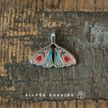 Original Handmade Enamel Pendant Necklace 99 Pure Silver Unique Niche Handcrafted Jewelry For Women Independent Design Pure Silver Fine Necklace