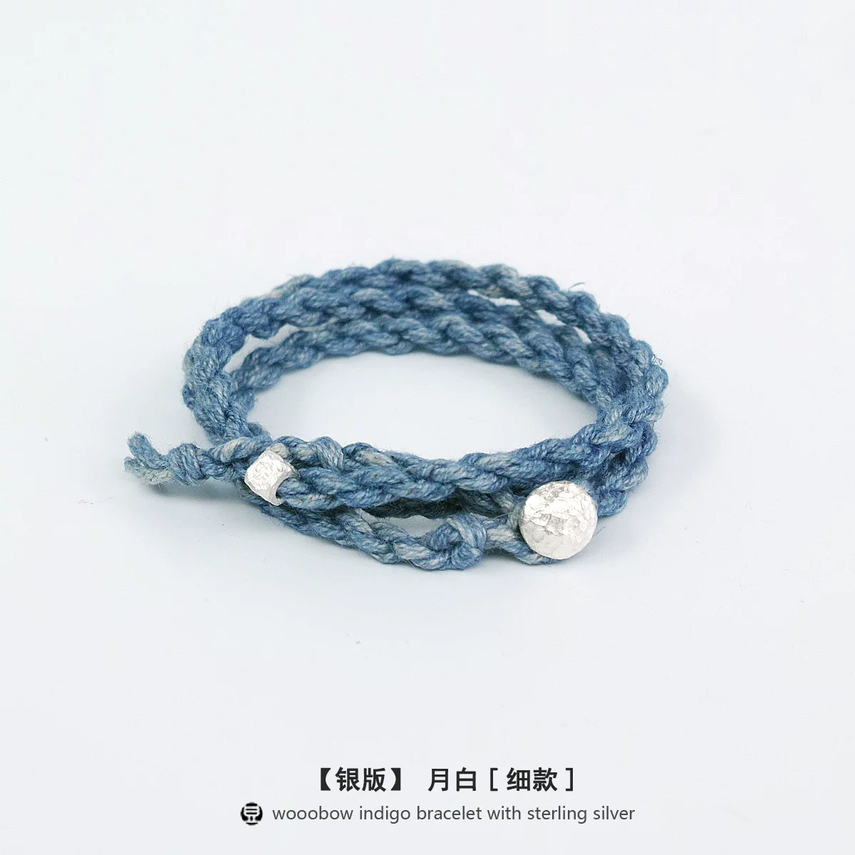 Hand Woven Three Loop One Size Fits All Hemp Cotton Cord Bracelet With Brass And Pure Silver Accents Unisex Couple Wristband For Daily Wear Matching Anniversary Dating Gift