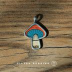 Original Handmade Unique Enamel Painting Pendant 999 Pure Silver Necklace Handcrafted Independent Design Minimalist Fine Silver Jewelry For Women Everyday Wear And Special Gif