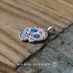 Original Handmade Enamel Pendant Necklace 925 Sterling Silver Unique Niche Handcrafted Jewelry Independent Design Pure Silver Enamel Pendant Necklace For Women Daily Wear Or Holiday Gift